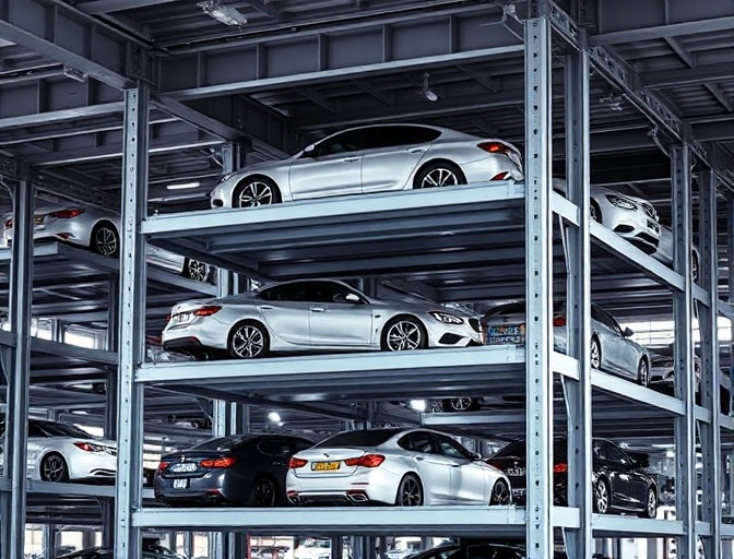 Three Level Parking System